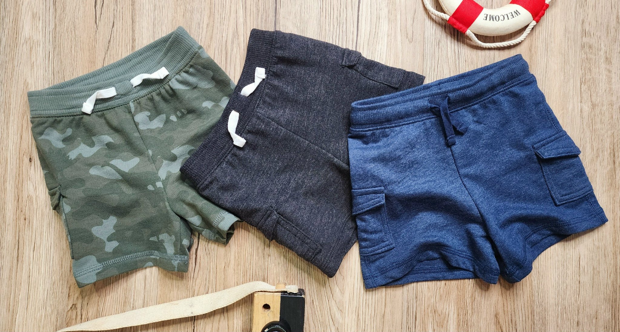 Quần short bé trai chất thun da cá mềm Jumpingbean