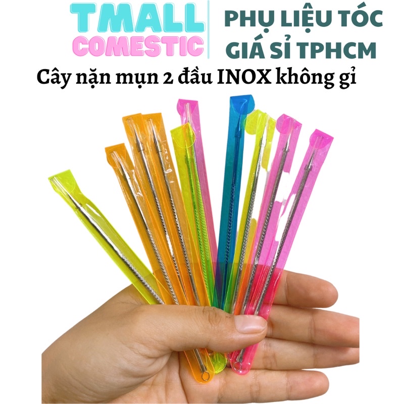 Cây nặn mụn 2 đầu inox không gỉ