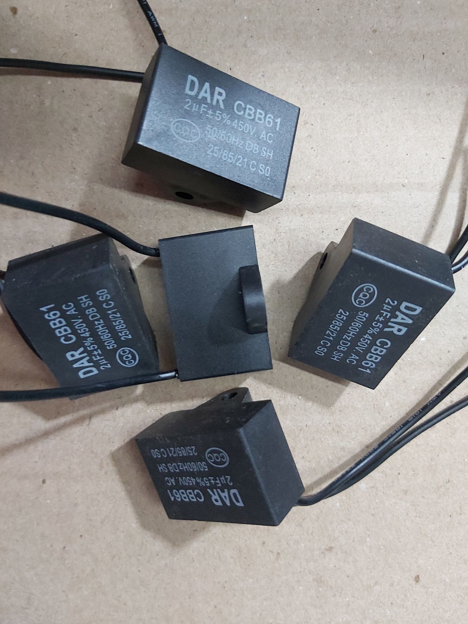 Tụ quạt 2uf 450v giá 5 con