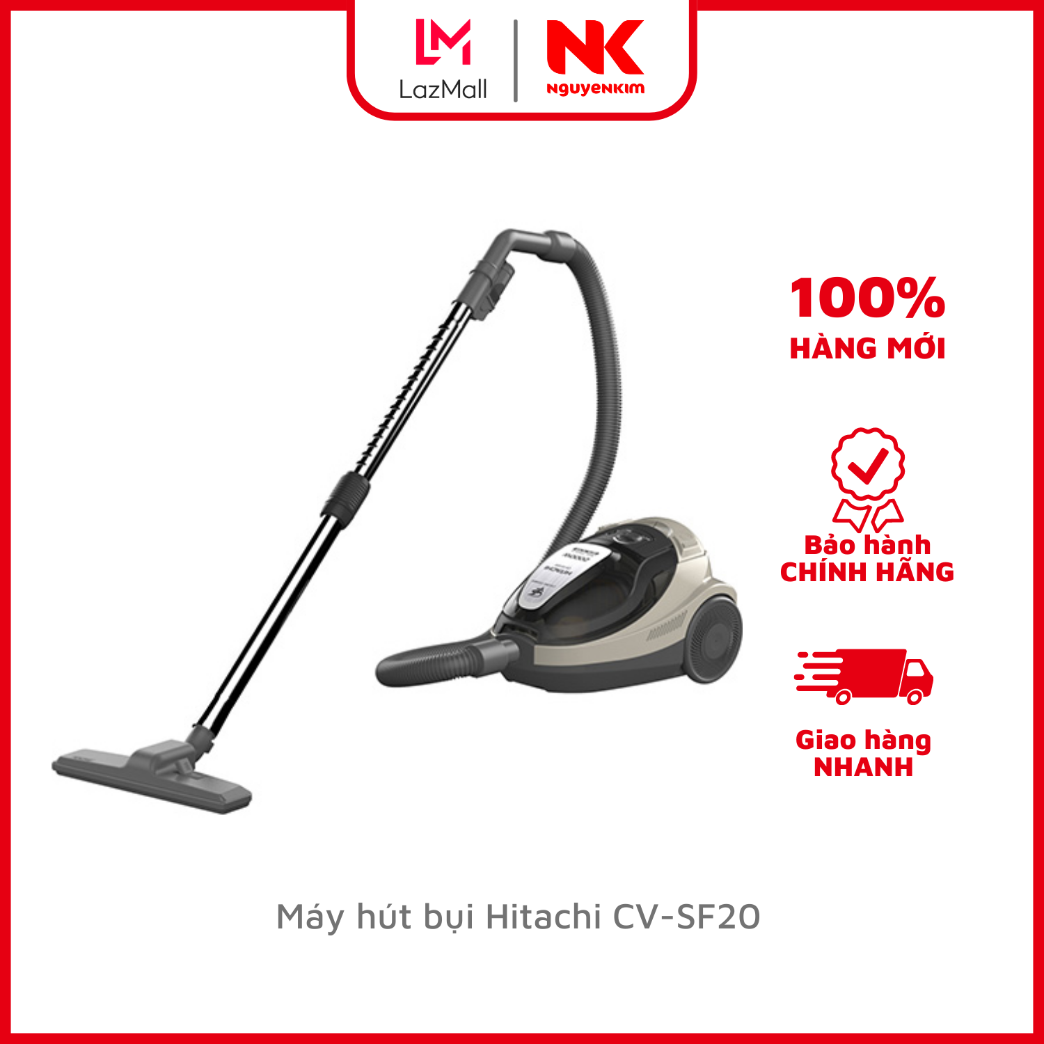 (NK Sản Phẩm Mới) Máy hút bụi Hitachi CV-SF20