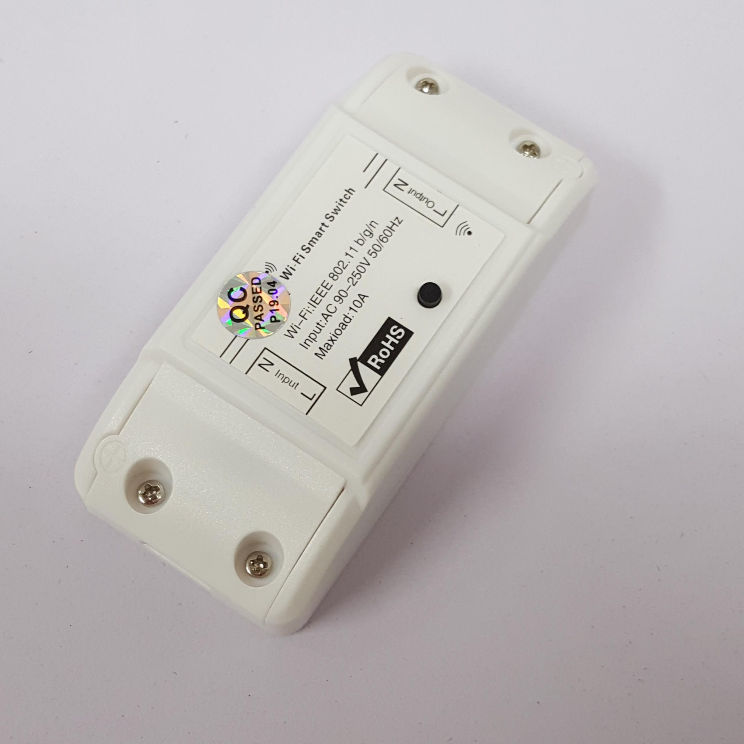 Công Tắc Wifi Tuya Basic bản quốc tế tiếng anh có hỗ trợ google home