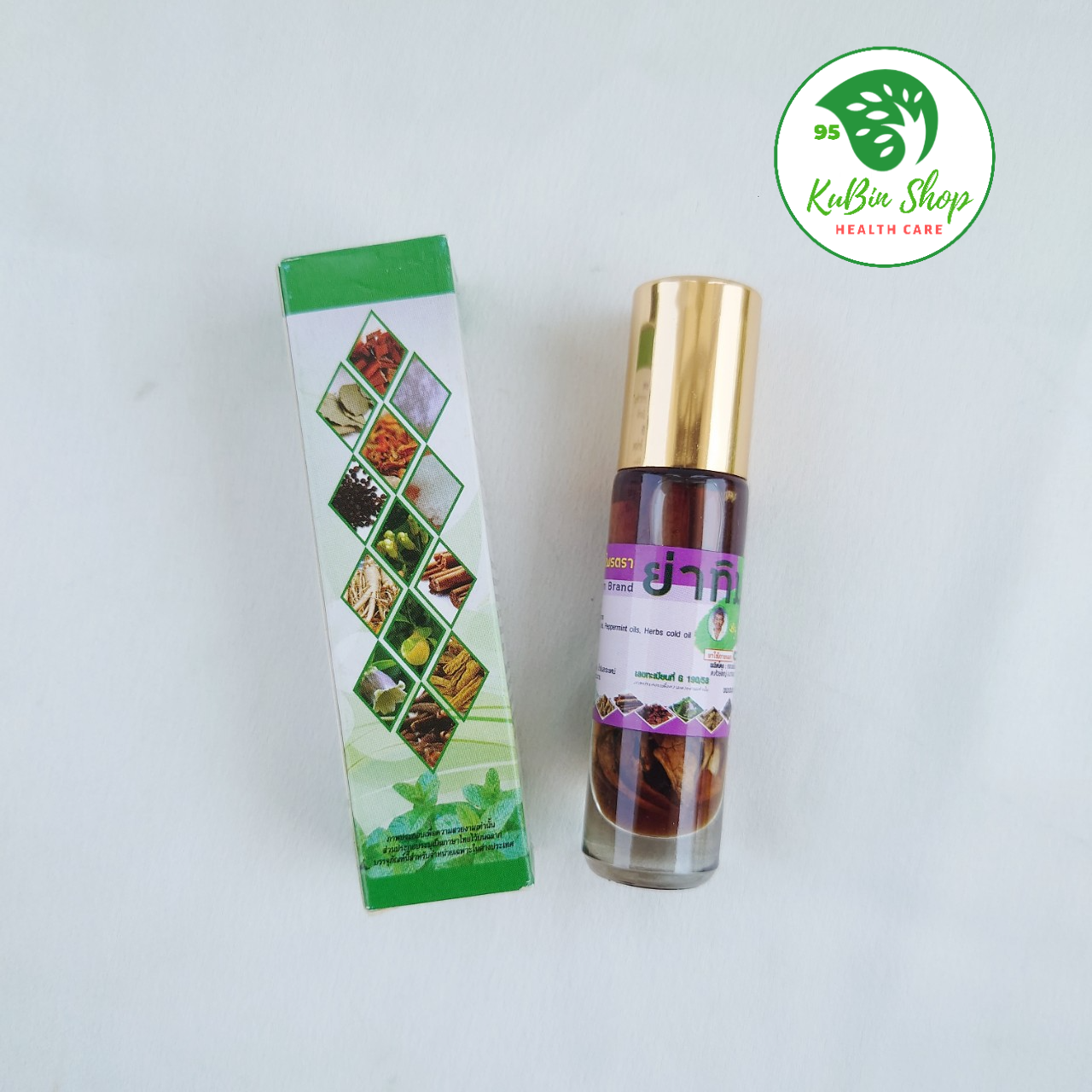 Dầu lăn 13 vị thảo dược Otop Thái Lan 8ml