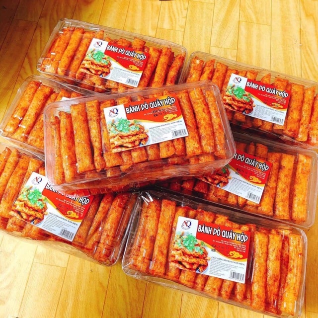 1 hộp bánh quẩy Pò 320g siêu cay
