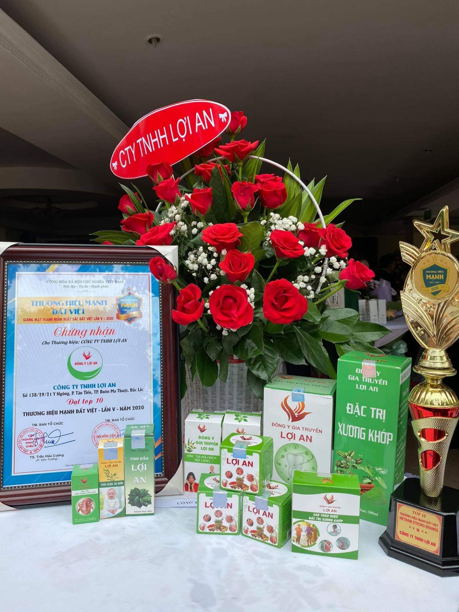 tinh dầu lợi an phòng ho đờm cho trẻ