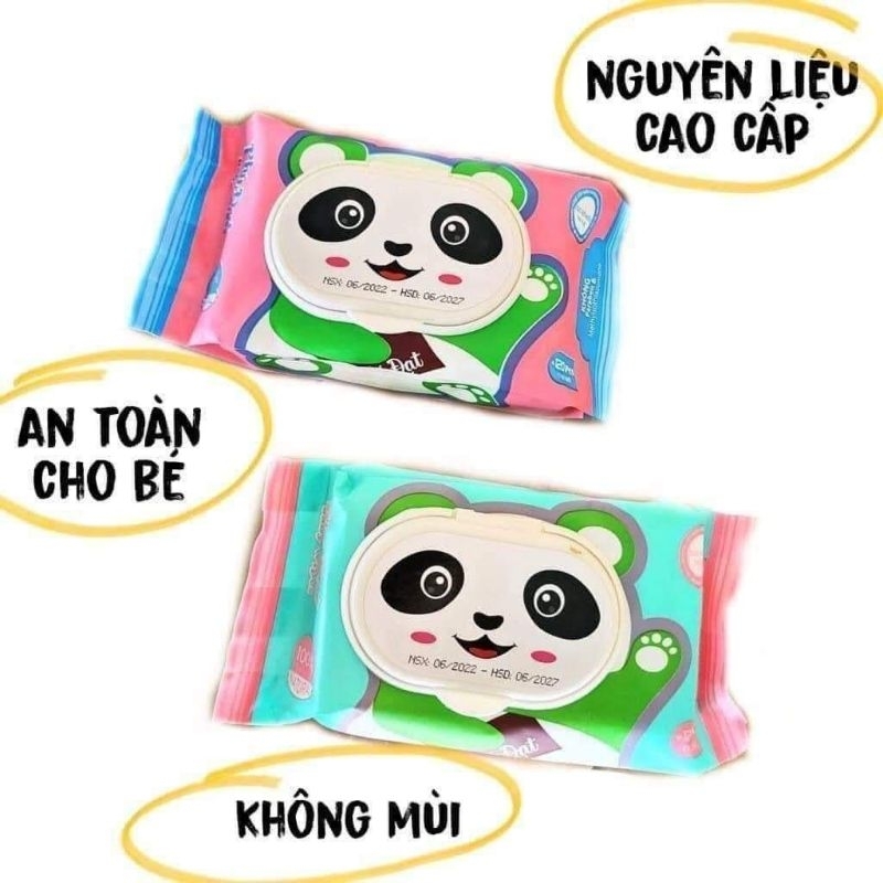 Khăn ướt mèo máy doremon Phú Đạt 120 tờ