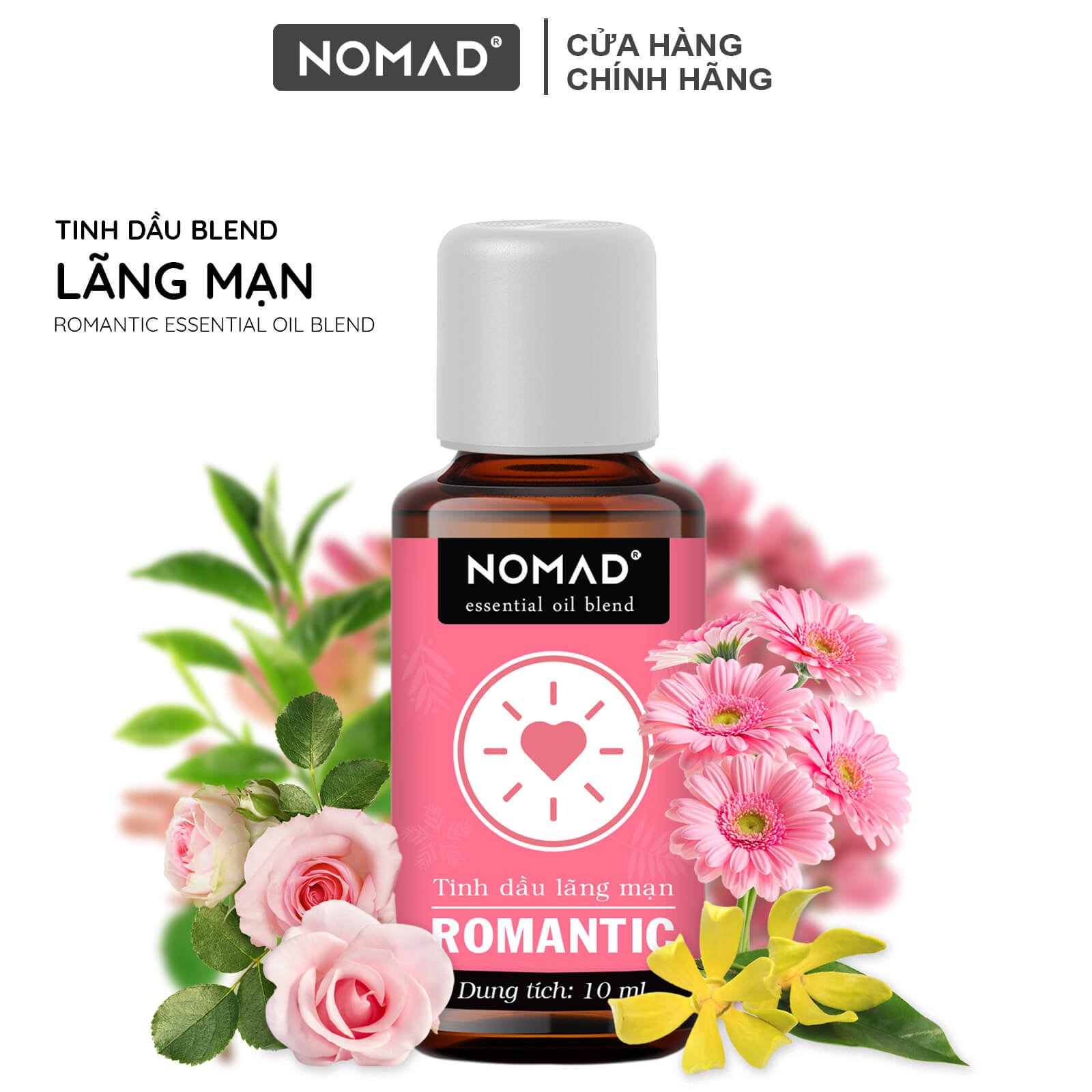 Tinh Dầu Lãng Mạn Nomad Essential Oil Blend - Romantic