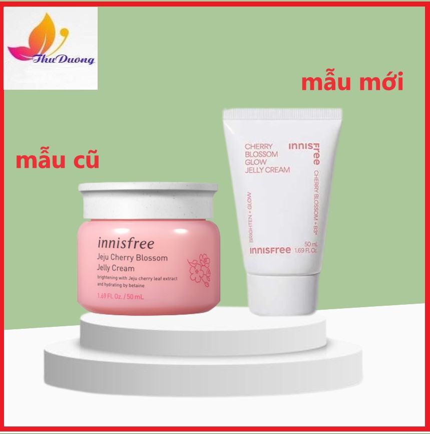 [HCM]Kem Dưỡng Ẩm Dạng Gel Innisfree Jeju Cherry Blossom Jelly Cream 50ml