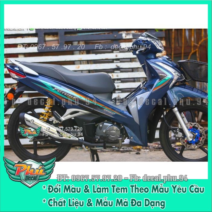 Tem rời Future Xanh đen