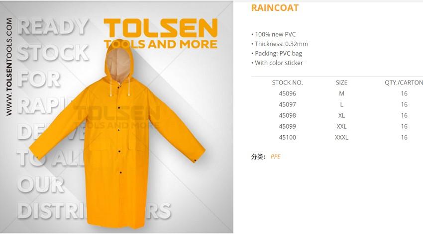 ÁO MƯA TOLSEN 45097