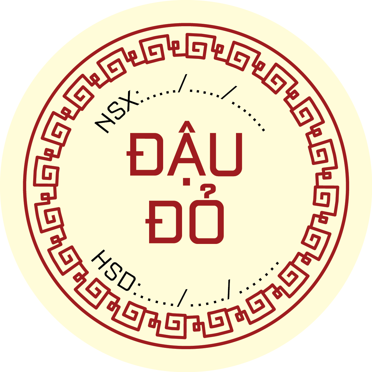 100 Tem dán bánh trung thu tròn 3cm - mẫu 8