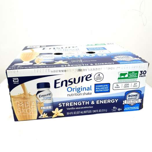 Sữa Ensure Nước Mỹ thùng 30 chai x 237ml
