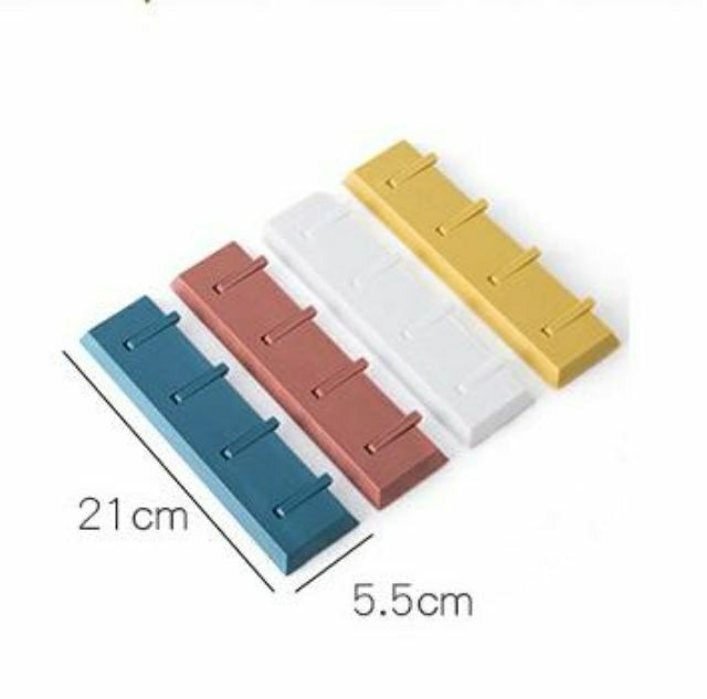 Thanh 4 móc gỗ treo tường sang chảnh