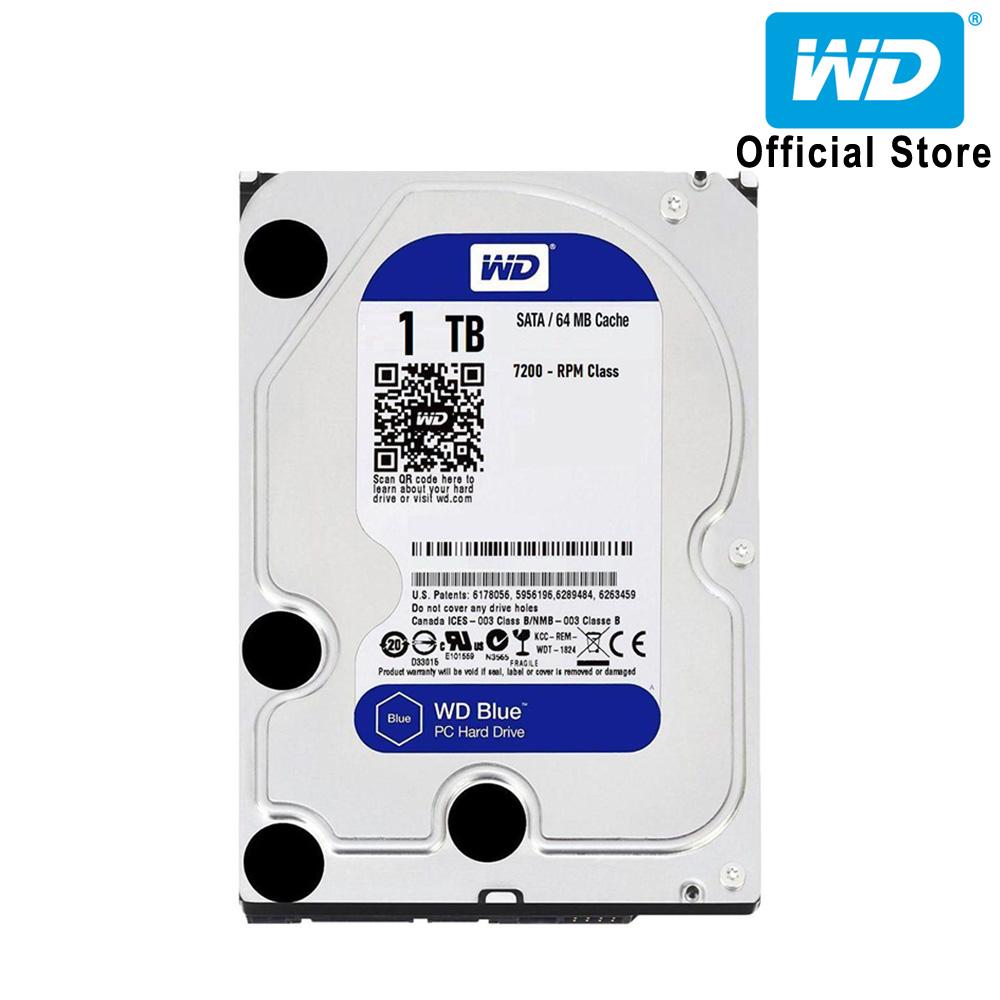 Ổ cứng HDD WD Blue 1TB 3.5 inch SATA III 64MB Cache 7200rpm WD10EZEX