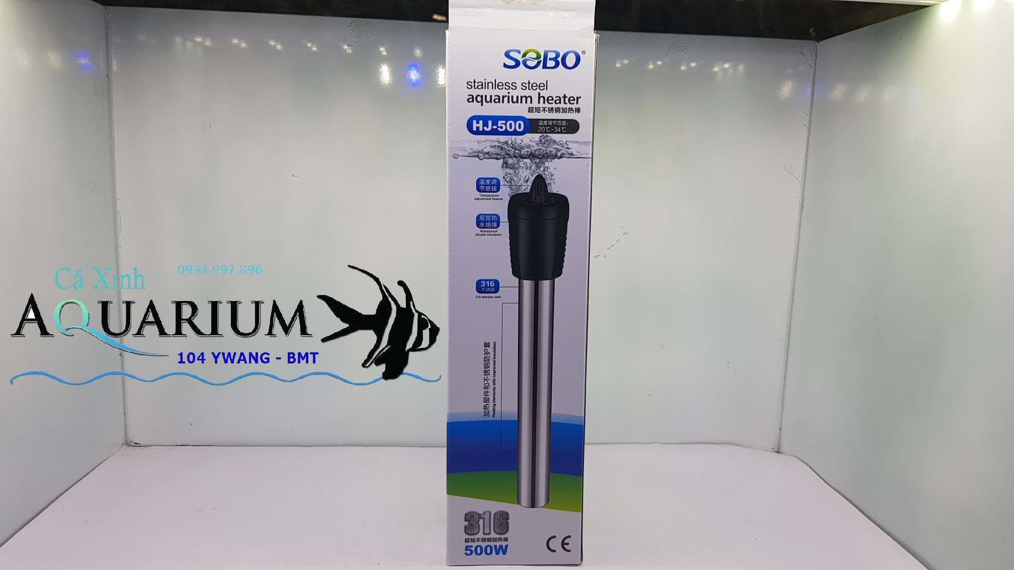 Cây sưởi inox Sobo - 500w loại tốt