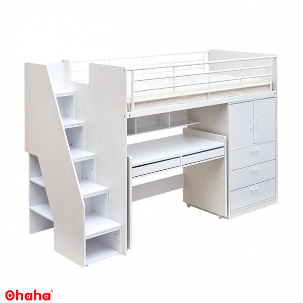 Giường tầng cao cấp xếp gọn trẻ em ohaha - gtxg007