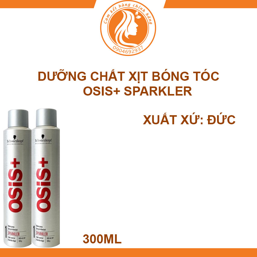 Dưỡng chất xịt bóng tóc Osis+Sparkler