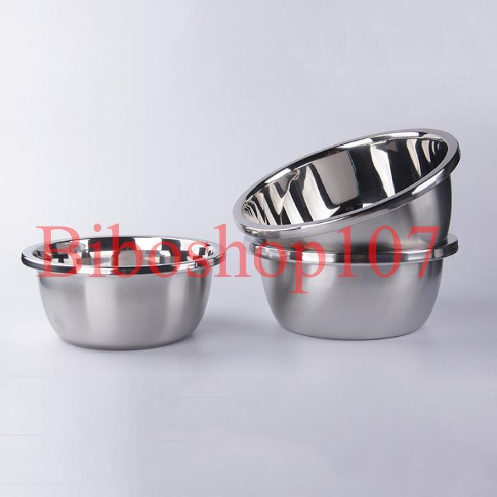Tô trộn / Âu trộn bột inox 20cm