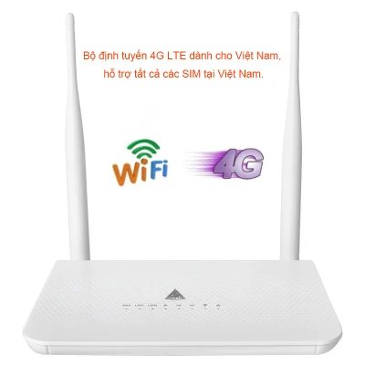 Bộ Phát WiFi 3G 4G LTE Router - Đa mạng Router Wifi, Bộ phát Wifi Chất Lượng, Bộ phát wifi 4G Mobile Hỗ trợ sim 4G/LTE/3G, Hỗ trợ kết nối 32 thiết bị cùng lúc
