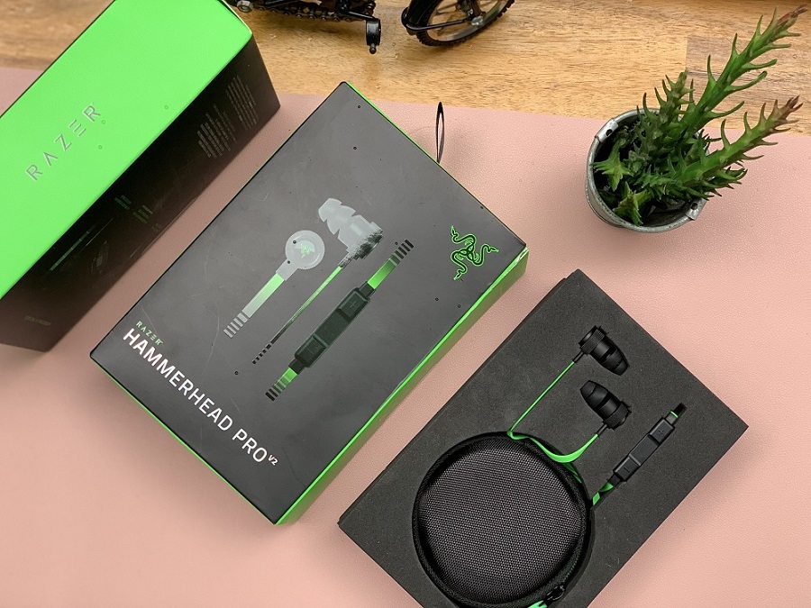 TAI NGHE chơi game RAZER HAMMERHEAD PRO V2