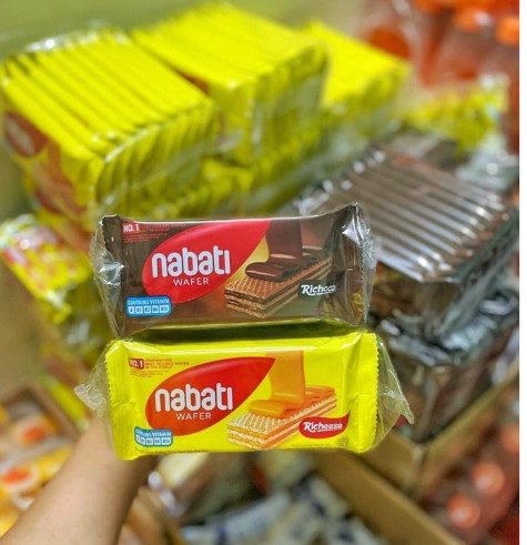 Top 10 pack of Nabati cheese/chocolate/raspberry! 17g