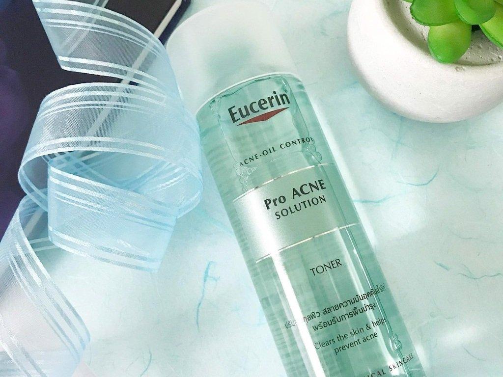 Nước Cân bằng Eucerin Pro Acne Solution Toner Dành Cho Da Dầu Mụn 200ml Duduhouse