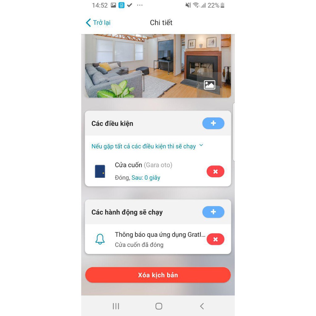 Cảm biến cửa Zigbee