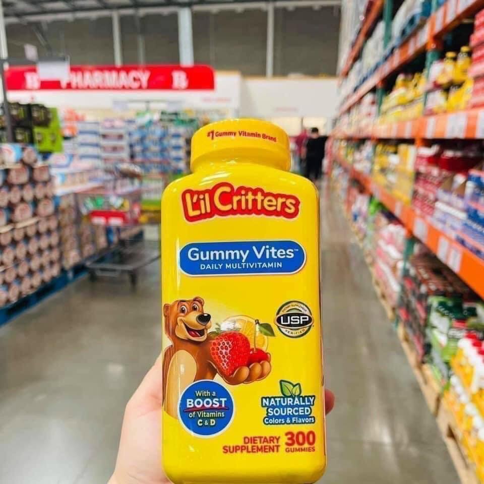 Kẹo dẻo gấu gummy vites 300 viên usa