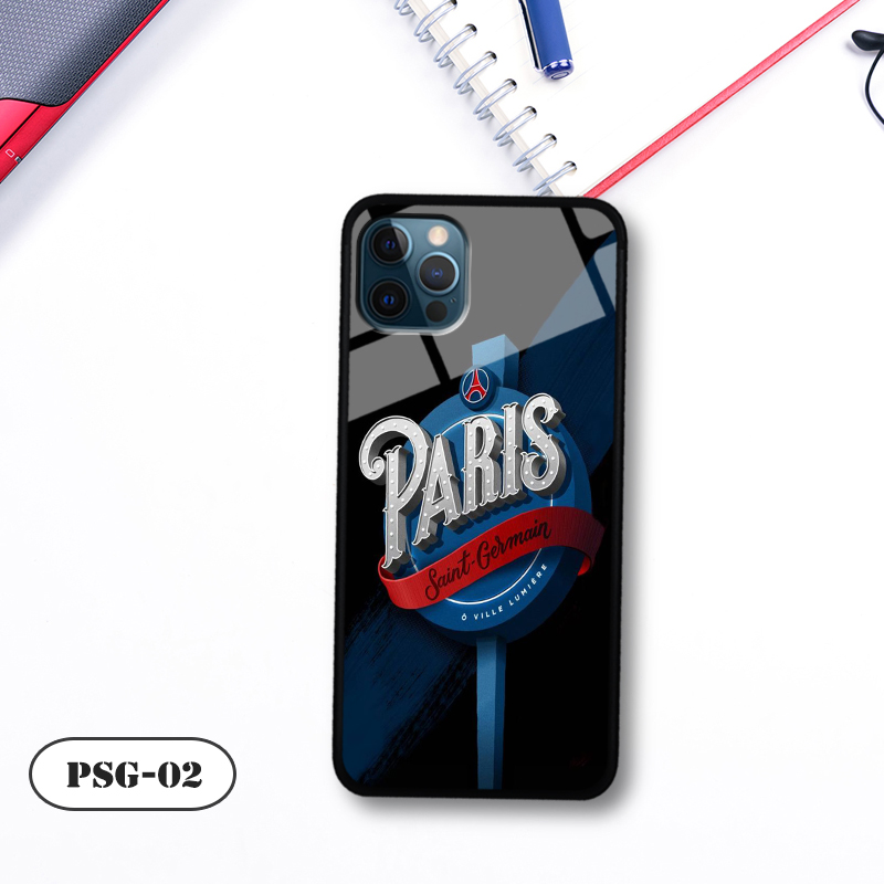 Ốp kính 3D IPHONE 12 PRO MAX - in biểu tượng đội bóng