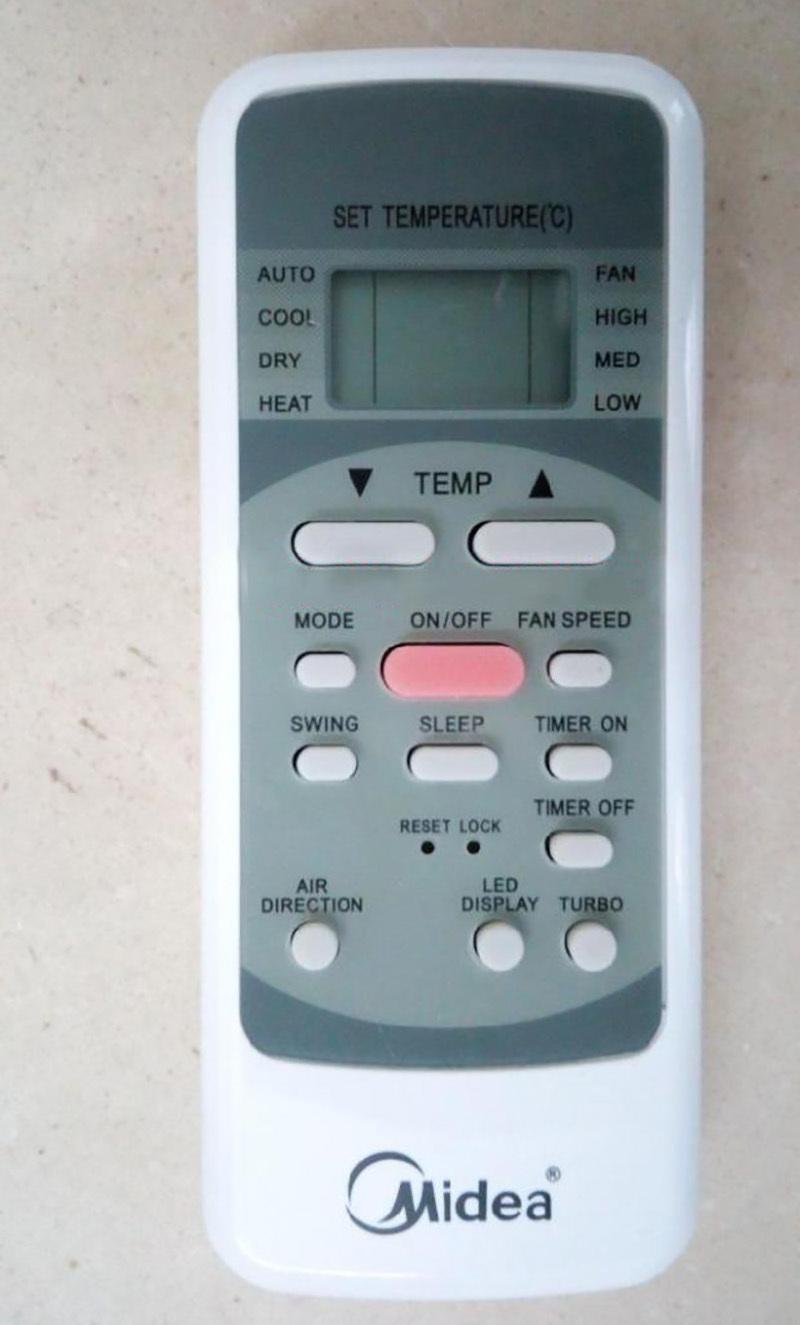 Remote (điều khiển) điều hòa Media tiện lợi