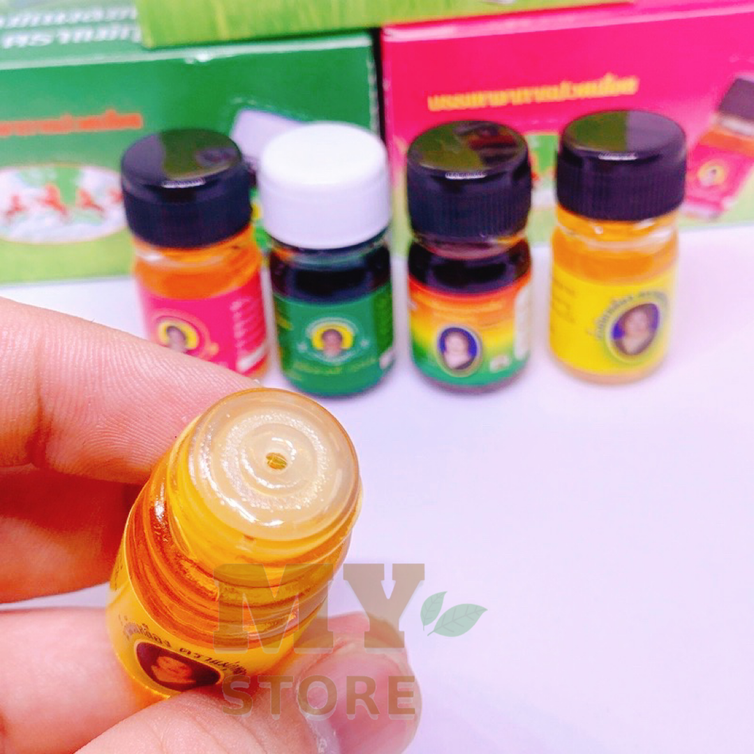 (Chính Hãng) Dầu Bà Mập Vàng Thái Lan 3ml /Mùi thơm nóng