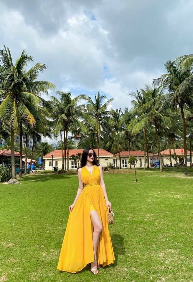 Đầm maxi dài, trơn đủ màu hở lưng sang trọnglt