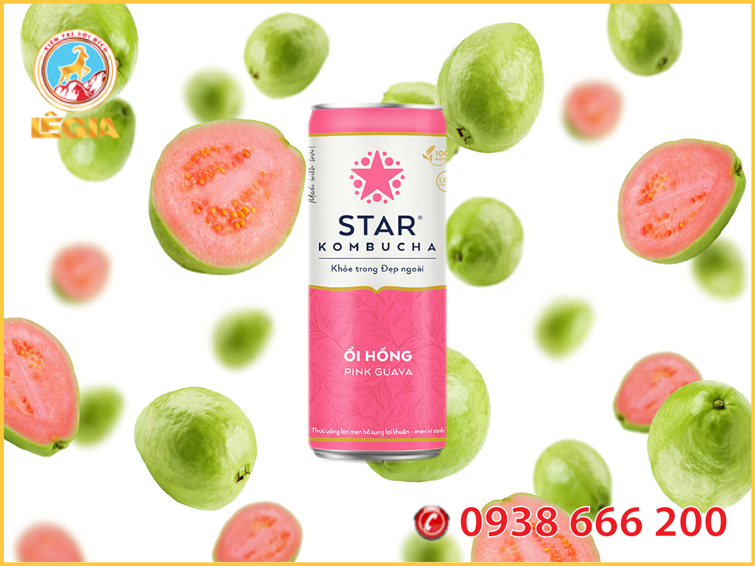 Nước Trái cây STAR KOMBUCHA Nhiều Vị 250ML