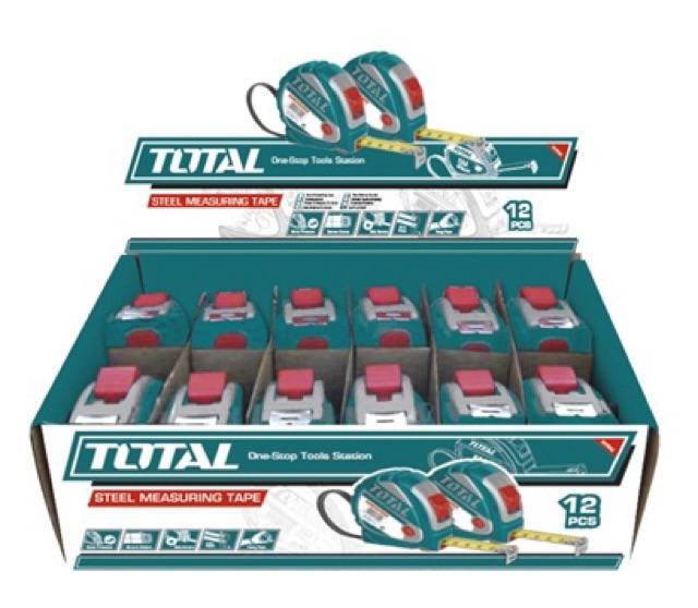 Tmt126031 Thước Kéo Total 3M X 16Mm