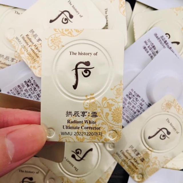 1 vỉ Cao nám Hoàng Cung Whoo (1ml)