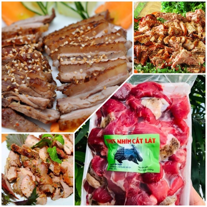 1Kg Thịt nhím cắt lát_ Tươi Ngon