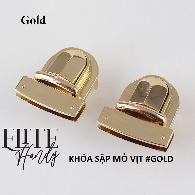 KHÓA SẬP MỎ VỊT - PHỤ KIỆN LÀM KHOÁ GẮN TÚI XÁCH HÀNG HANDMADE THỦ CÔNG MỸ NGHỆ