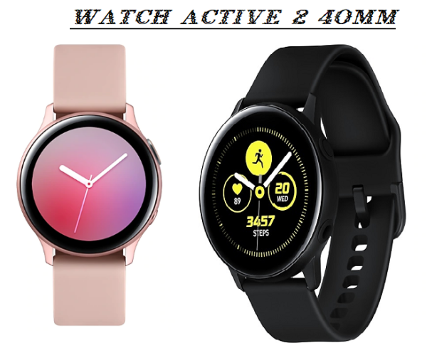 Đồng hồ samsung Galaxy Watch Active 2 40mm viền nhôm dây silicone