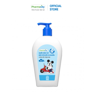 Nước rửa tay bảo vệ khỏi vi khuẩn - Chăm sóc trọn vẹn PMC Mickey go VN thumbnail