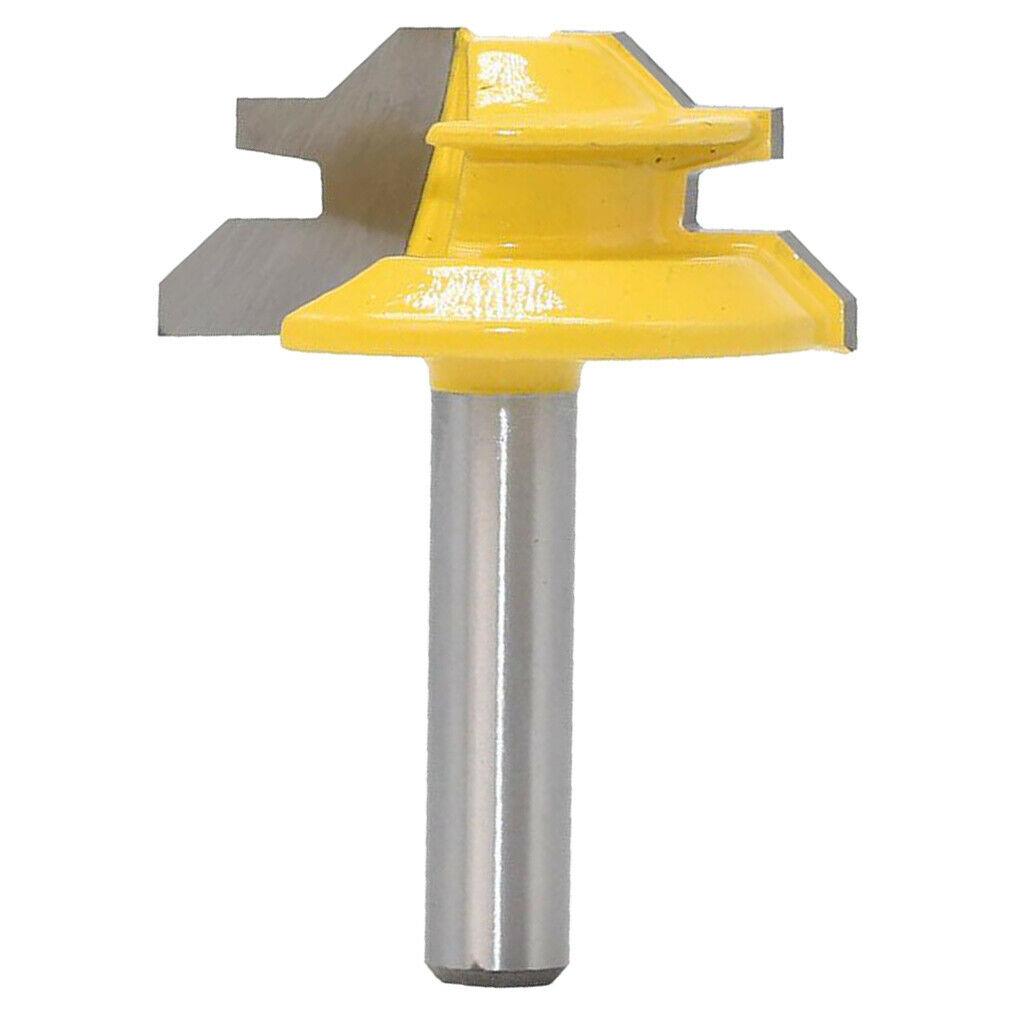 Mũi phay ghép gốc vuông hoa văn, cốt 6.35mm, 8mm, 12.7mm