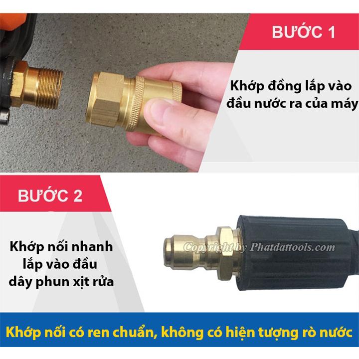 Water outlet quick coupling high pressure sprayer, car washer-quick coupling