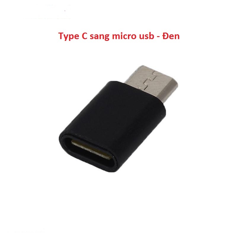 [HCM]Đầu Chuyển Từ Cổng Usb Type C Sang Giắc Cắm Micro USB
