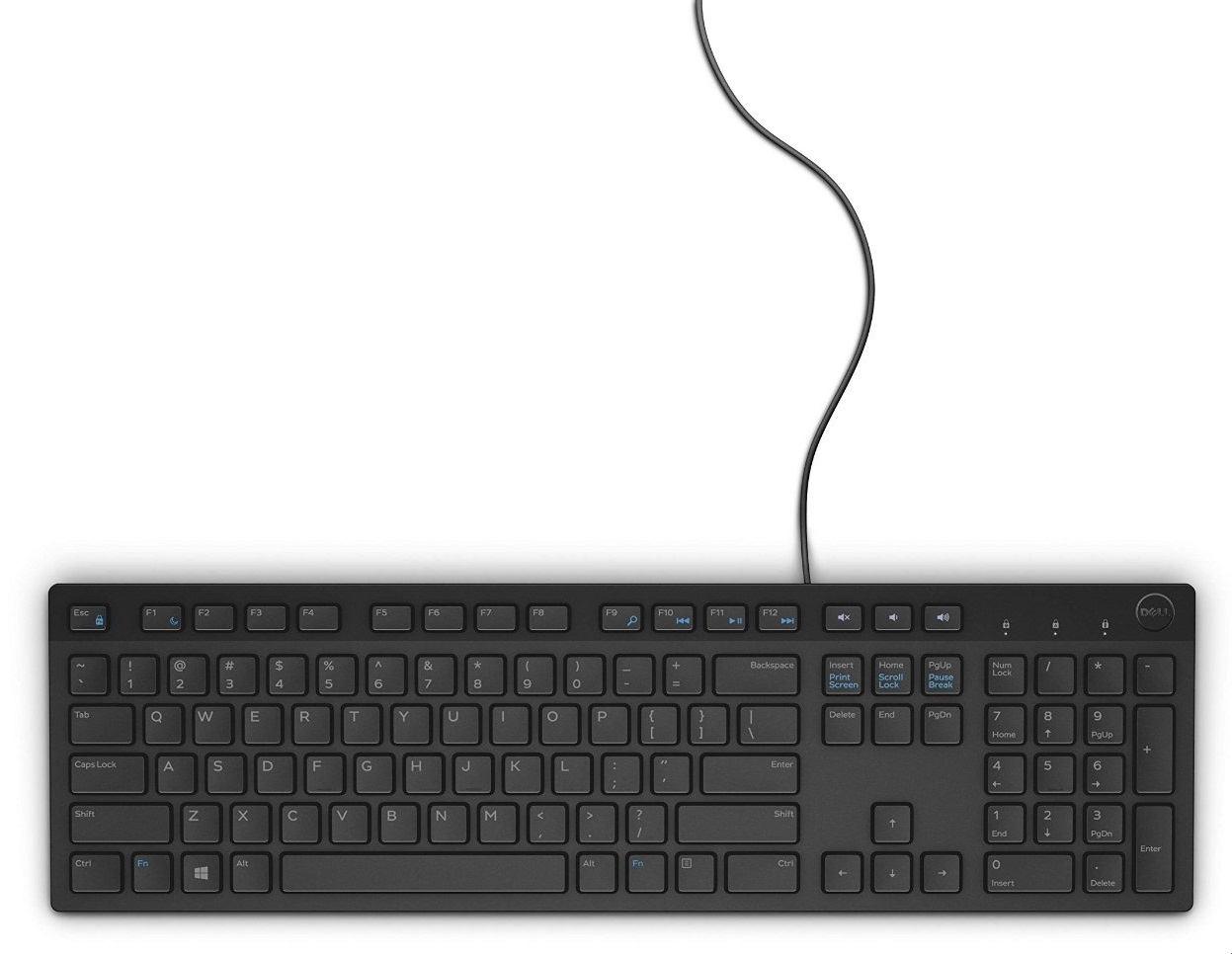 Bàn phím Dell KB216 Black, cực bền bĩ