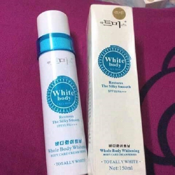 KEM KÍCH TRẮNG WHITE BODY HÀN QUỐC - MP05