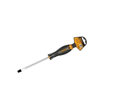 Tua vít dẹp (5.0 mm dài 75mm) Ingco HS285075