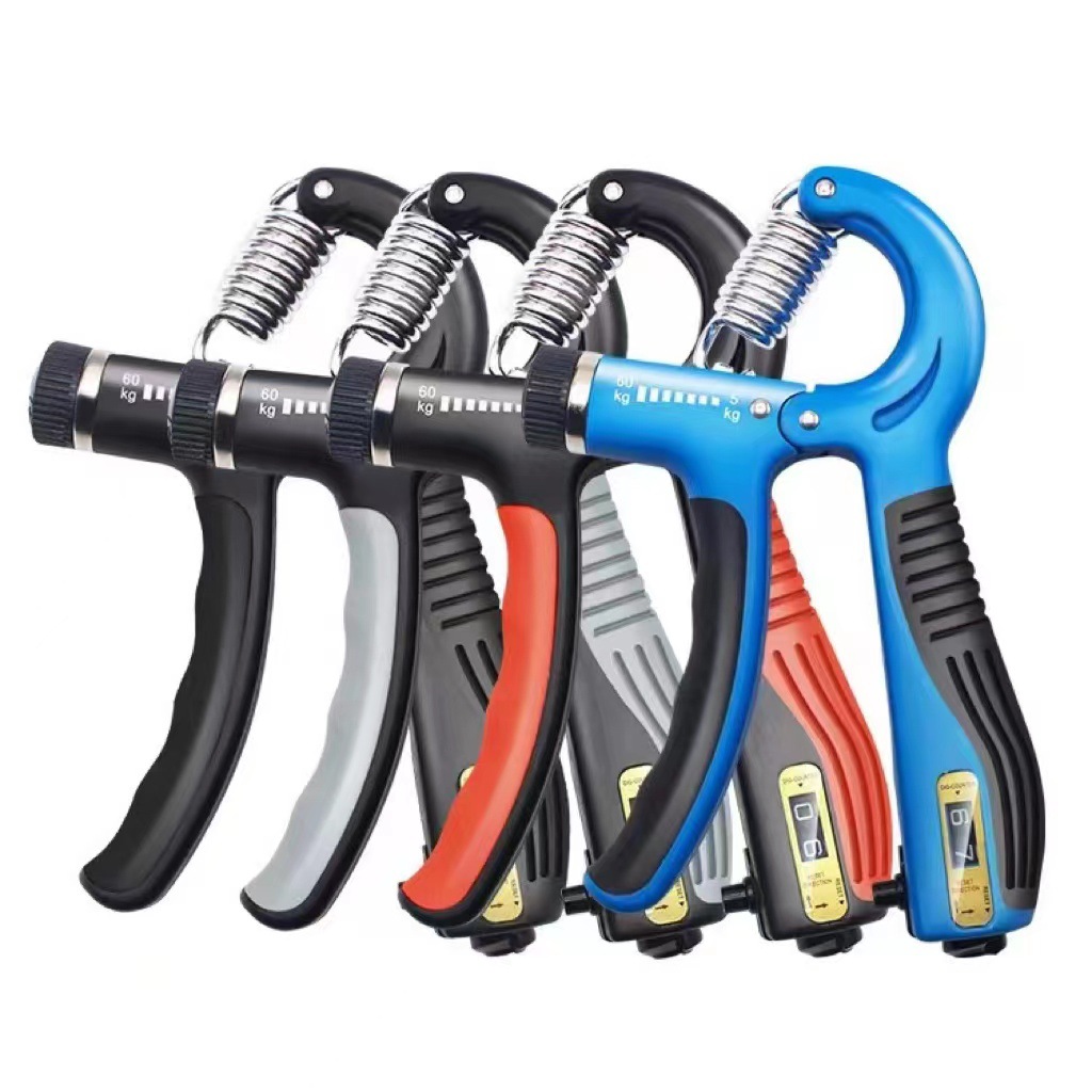 Kìm tập cơ tay, kìm bóp tập tay tùy chỉnh lực từ 5-60kg có bộ hỗ trợ đếm số, kìm bóp tay chữ a, kìm bóp tay 60kg.
