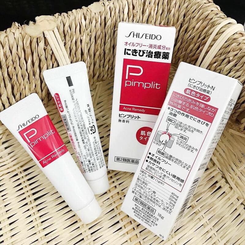 Kem làm sạch mụn Shiseido Pimplit Nhật Bản