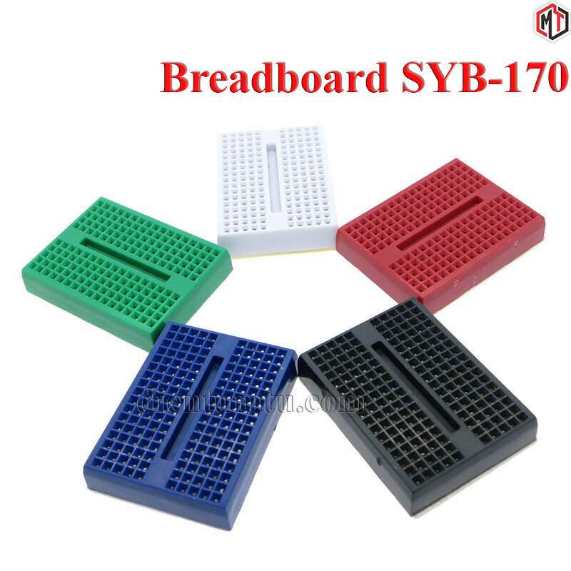 - breadboard syb-170 cắm linh kiện 170 lỗ -
