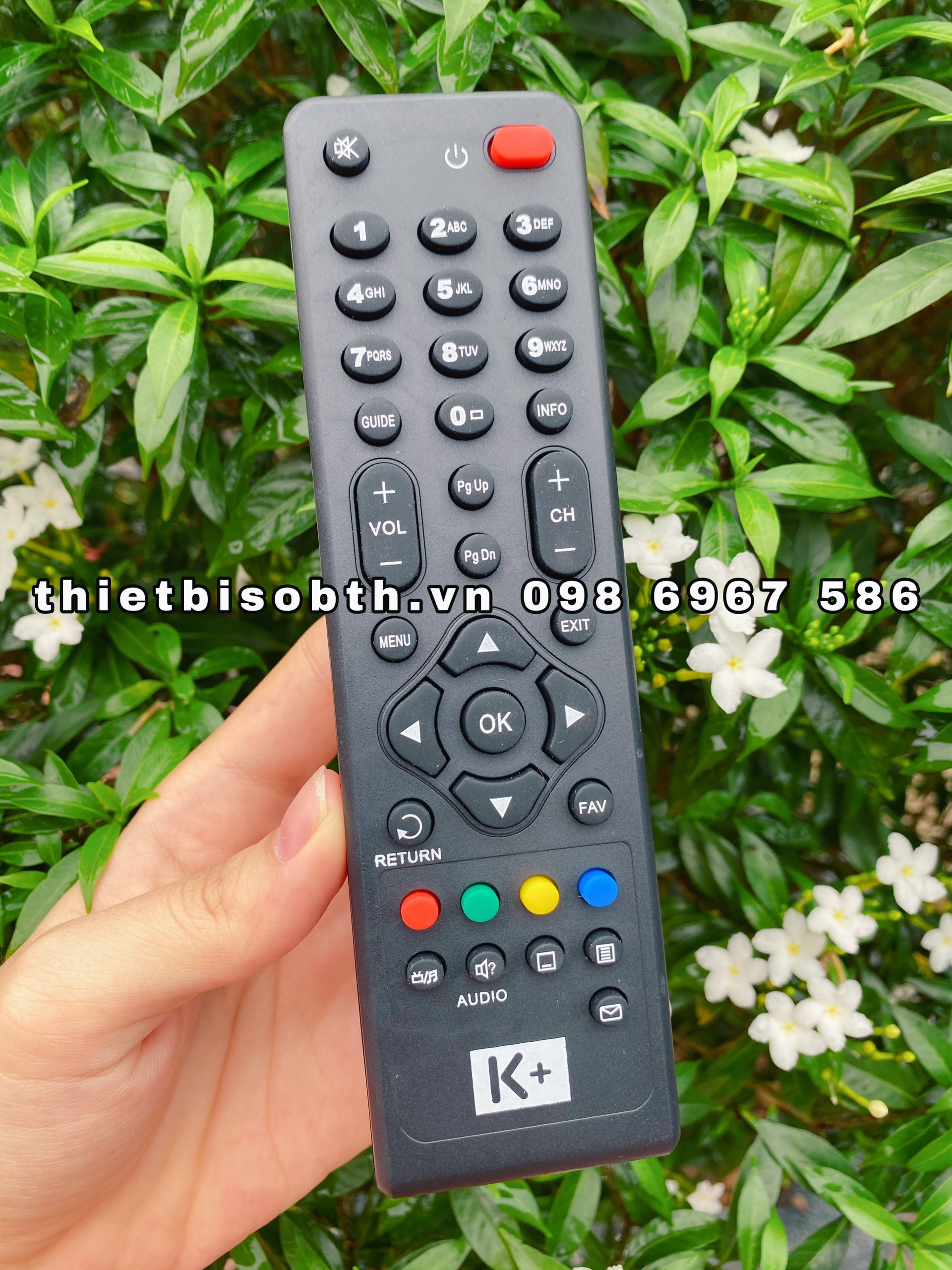 REMOTE ĐIỀU KHIỂN ĐẦU THU K+ HD 2018