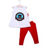 Đồ bộ bé gái Ugether UKID3 (Trắng)