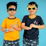 Đồ bộ thun bé trai Ugether UKID106 (Xanh đen)